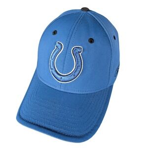 Indianapolis Colts Reebok NFL Hat Cap Blue Embroidered Adult Stretch Fit OSFA‎